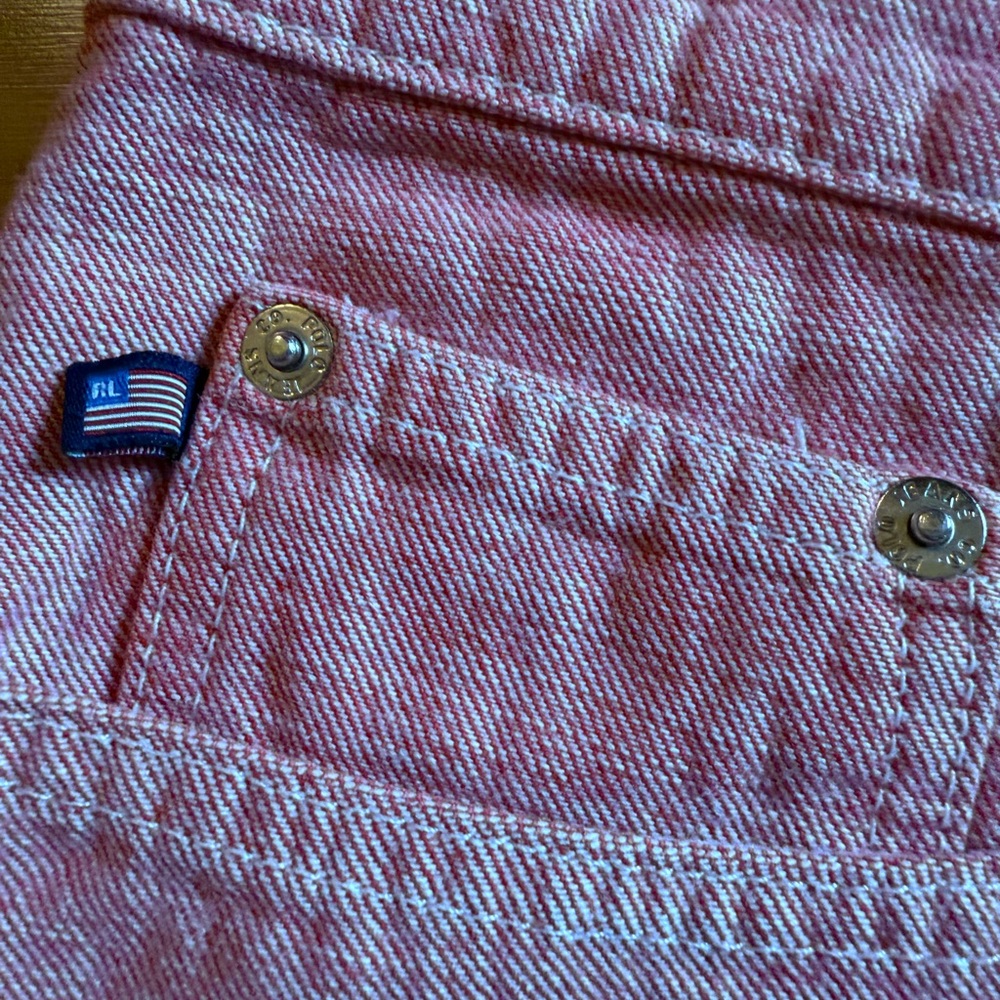 Polo Jeans Co. Ralph Lauren Coral Denim “Saturday Short” | Size 10 ☀️ - Picture 4 of 11